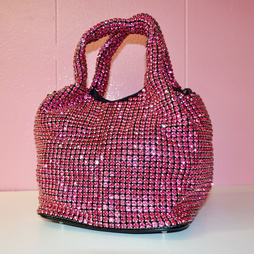 Pink Rhinestone Handbag Brand New